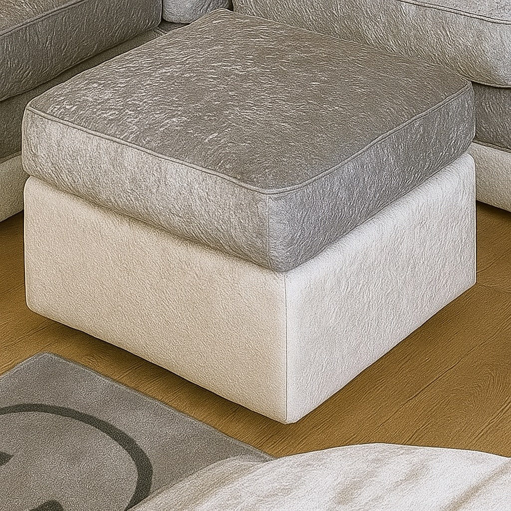 Shannon Luxury Crushed Velvet Sofa - Brand New White & Silver Corner & 3+2 Seater | Stylish Living Room Furniture