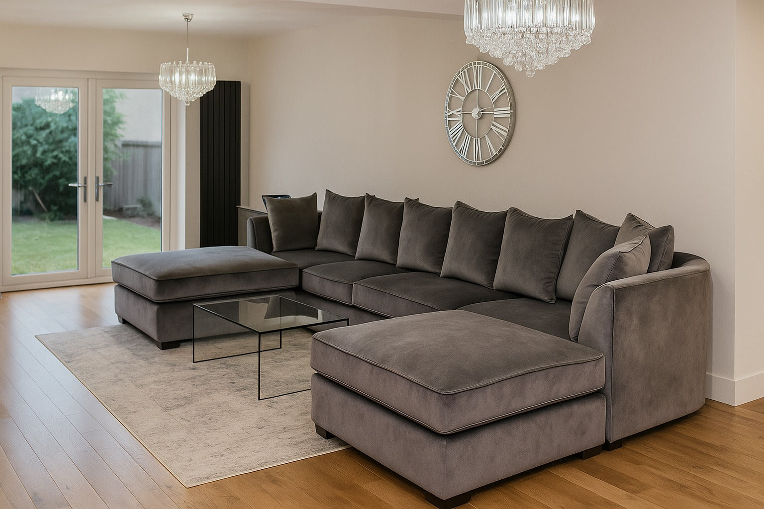 U-Shape Sofa Brand New in All Colors | Stylish and Modern Living Room Furniture