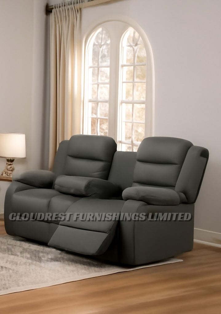 Roma Recliner Sofa Brand New Black, Grey, Brown 3+2 Or Corner Stylish Living Room Furniture