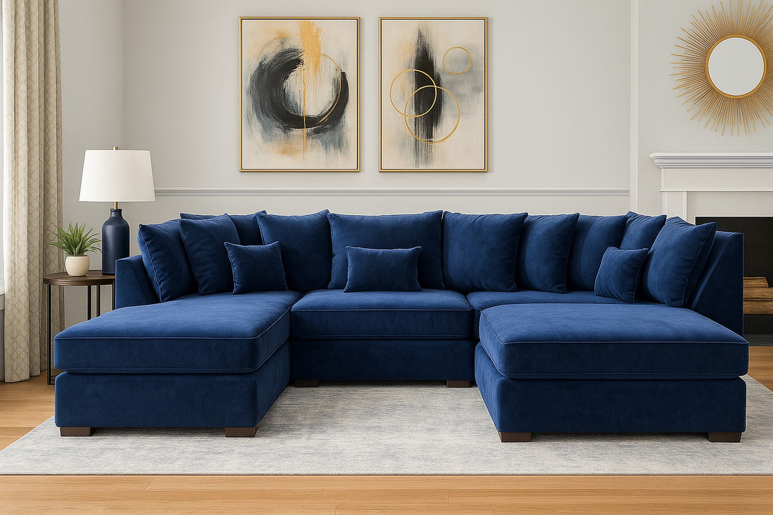 U-Shape Sofa Brand New in All Colors | Stylish and Modern Living Room Furniture