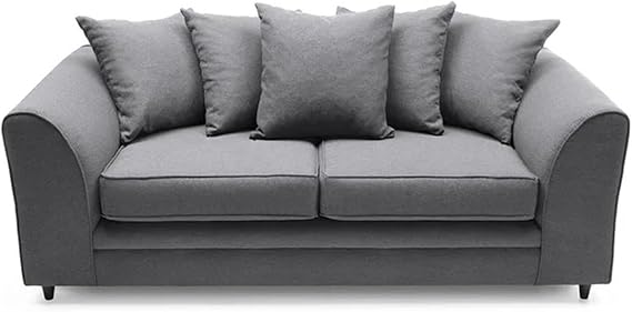 Comfortable Living Room Sofa Suite with Contemporary Scatter Back Style