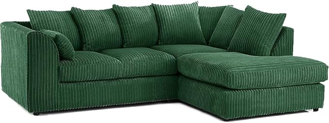 Dylan Jumbo Cord L shape 4 seater sofa