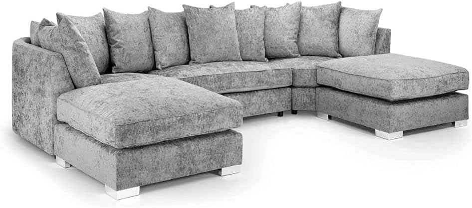 BIshop U Shaped Alaska 6 Seater Sectional Sofa