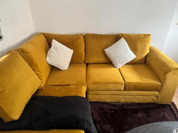 Contemporary Upholstered L Shape Sofa Set for Modern Living Spaces