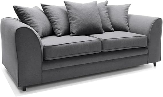 Comfortable Living Room Sofa Suite with Contemporary Scatter Back Style