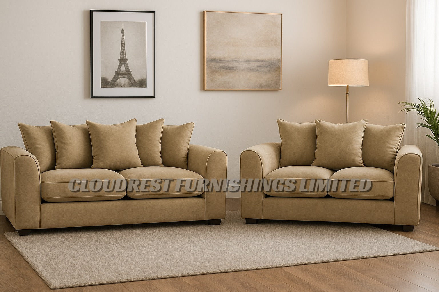 Dylan  Plush Velvet Brand New Grey, Black, Silver, Beige, Navy Blue Corner Sofa | Stylish Living Room Furniture