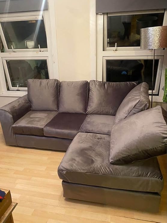 Contemporary Upholstered L Shape Sofa Set for Modern Living Spaces