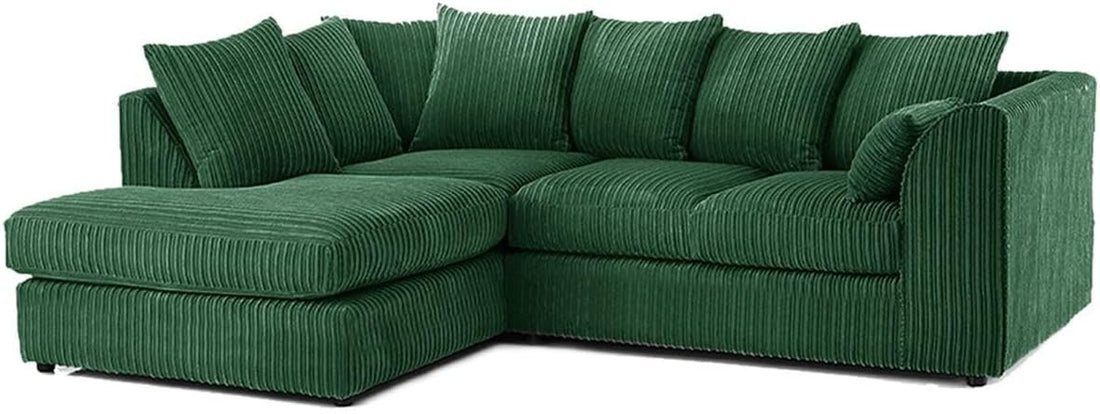 Dylan Jumbo Cord L shape 4 seater sofa