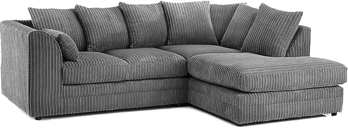 Dylan Jumbo Cord L shape 4 seater sofa