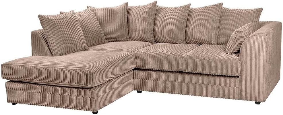 Dylan Jumbo Cord L shape 4 seater sofa