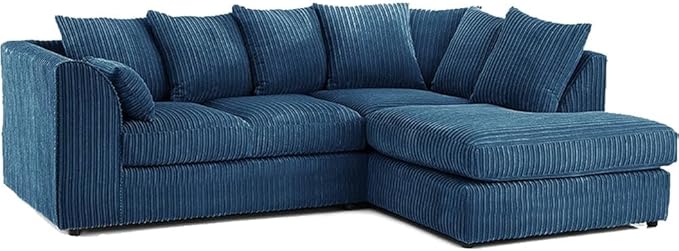 Dylan Jumbo Cord L shape 4 seater sofa
