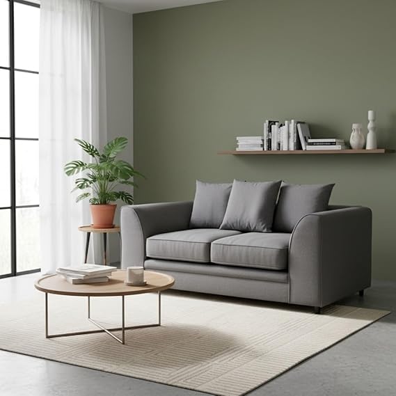 Comfortable Living Room Sofa Suite with Contemporary Scatter Back Style