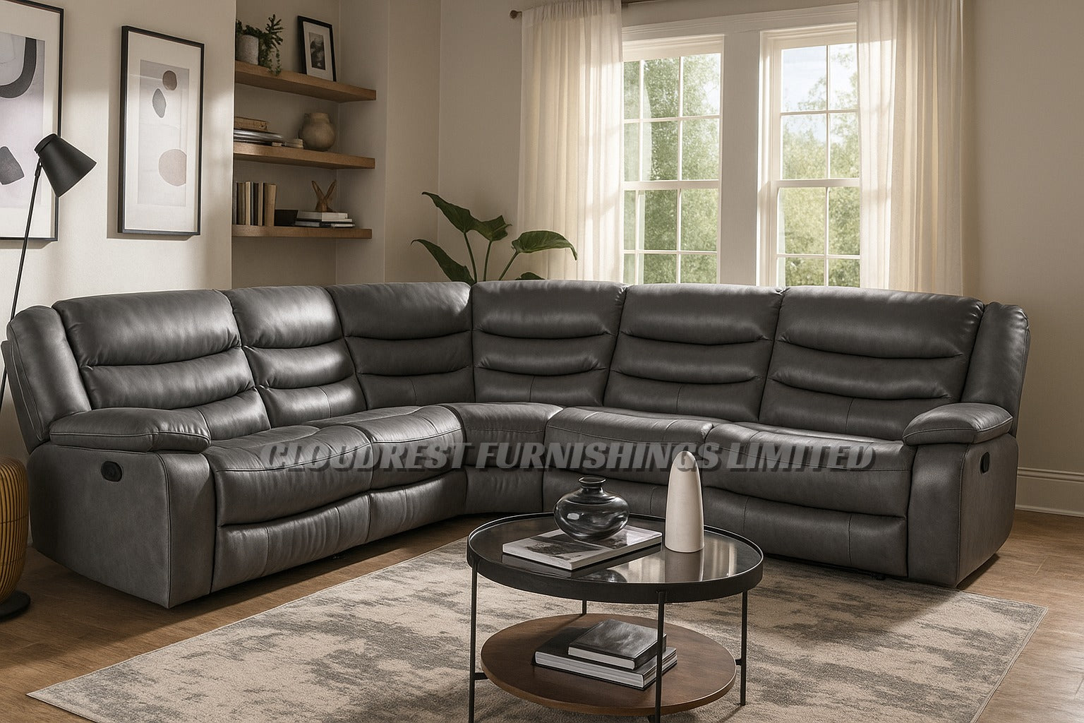 Roma Recliner Sofa Brand New Black, Grey, Brown 3+2 Or Corner Stylish Living Room Furniture
