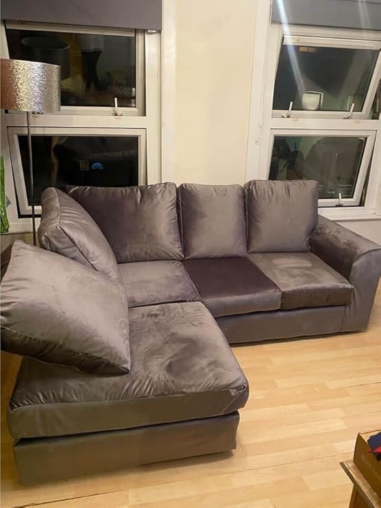 Contemporary Upholstered L Shape Sofa Set for Modern Living Spaces