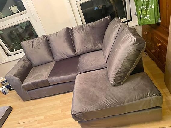 Contemporary Upholstered L Shape Sofa Set for Modern Living Spaces