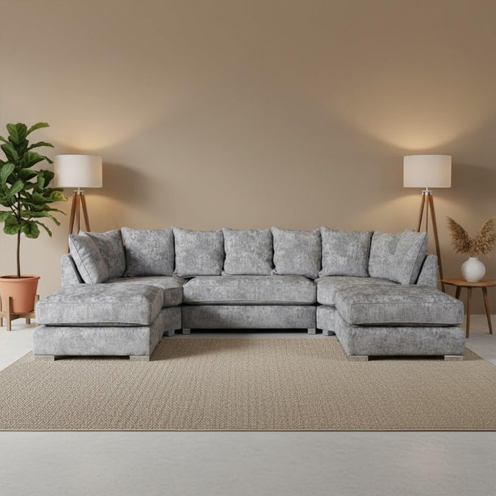 BIshop U Shaped Alaska 6 Seater Sectional Sofa