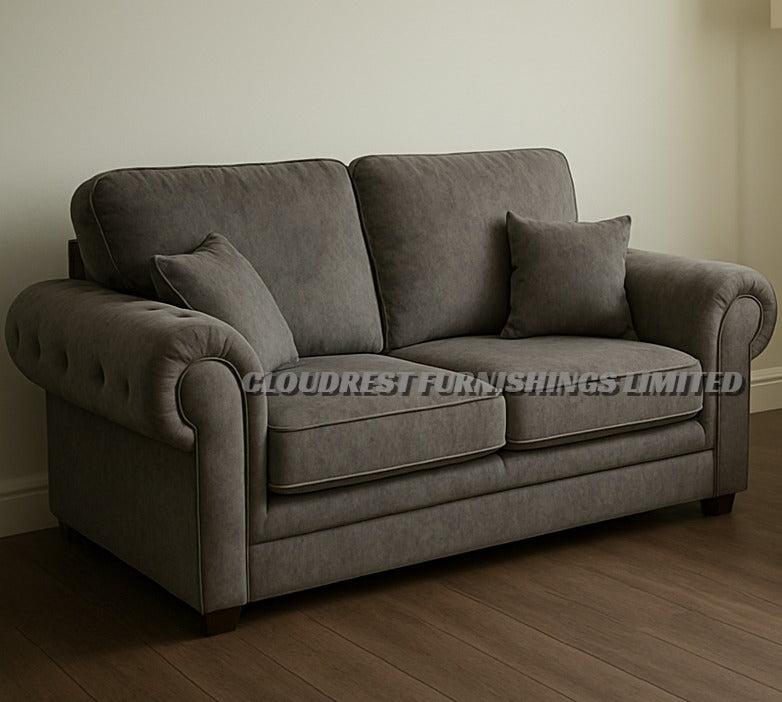 Verona High Back Sofa Brand New Black, Grey, Mink Corner & 3+2 Seater | Stylish Living Room Furniture
