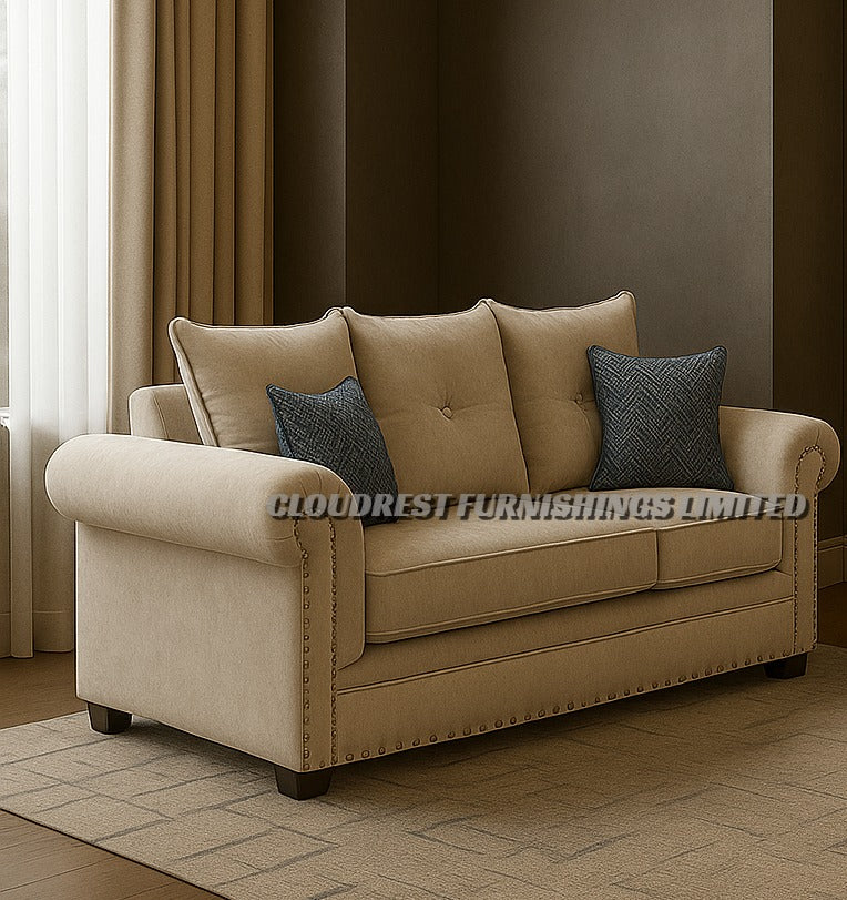 Harrison Sofa Brand New Black, Grey, Cream 3+2 | Stylish Living Room Furniture