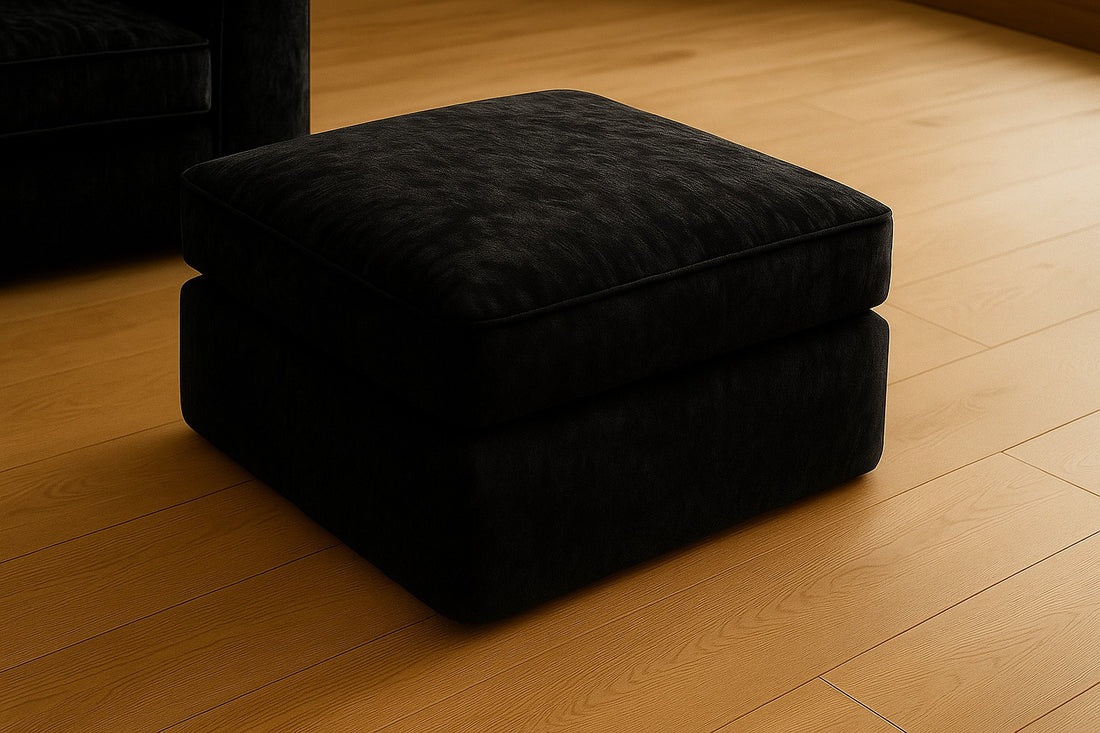 Dylan Crushed Velvet Sofa Brand New Silver + Black 3+2 Seater | Stylish Living Room Furniture