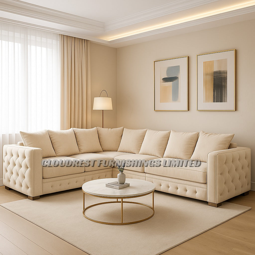 Maya Sofa Brand New Black, Grey, Cream, Navy Blue, Beige 3+2 Stylish Living Room Furniture