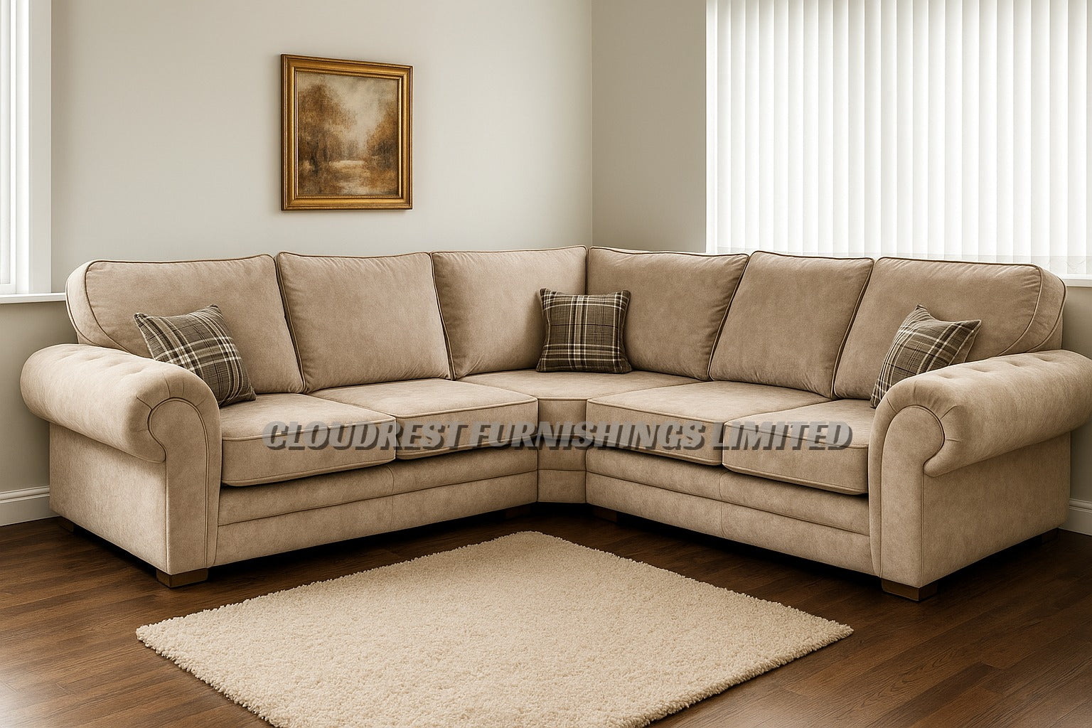 Verona High Back Sofa Brand New Black, Grey, Mink Corner & 3+2 Seater | Stylish Living Room Furniture