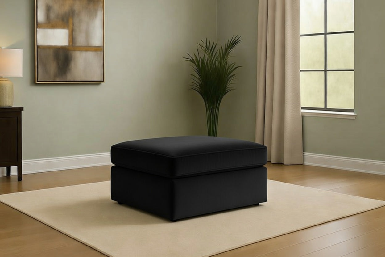 Vortex Plush Velvet Corner Sofa
