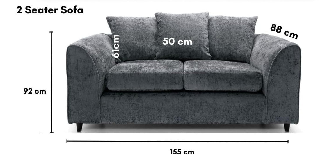 Dylan Alaska L Shape 4 Seater Corner Sofa (Dark Grey)