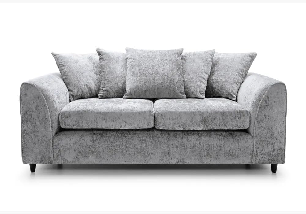 Dylan Alaska L Shape 4 Seater Corner Sofa (Light Grey)