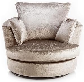 Dylan Crush Velvet L Shape 4, 5 Seater Corner Sofa (Mink)