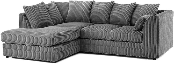 Dylan Jumbo Cord L shape 4 seater sofa