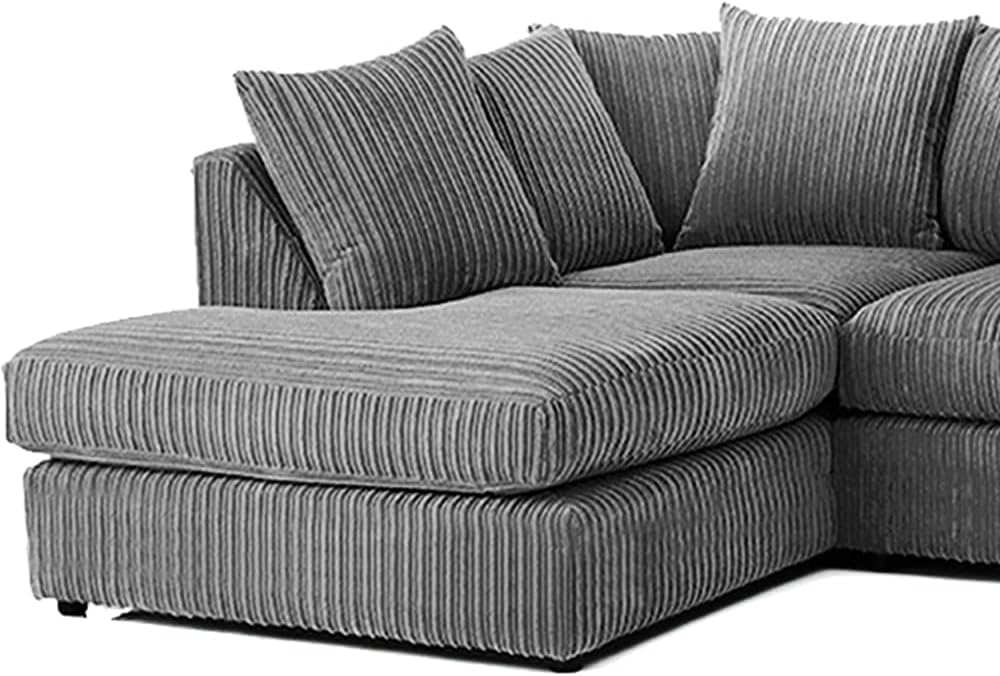 Dylan Jumbo Cord L shape 4 seater sofa