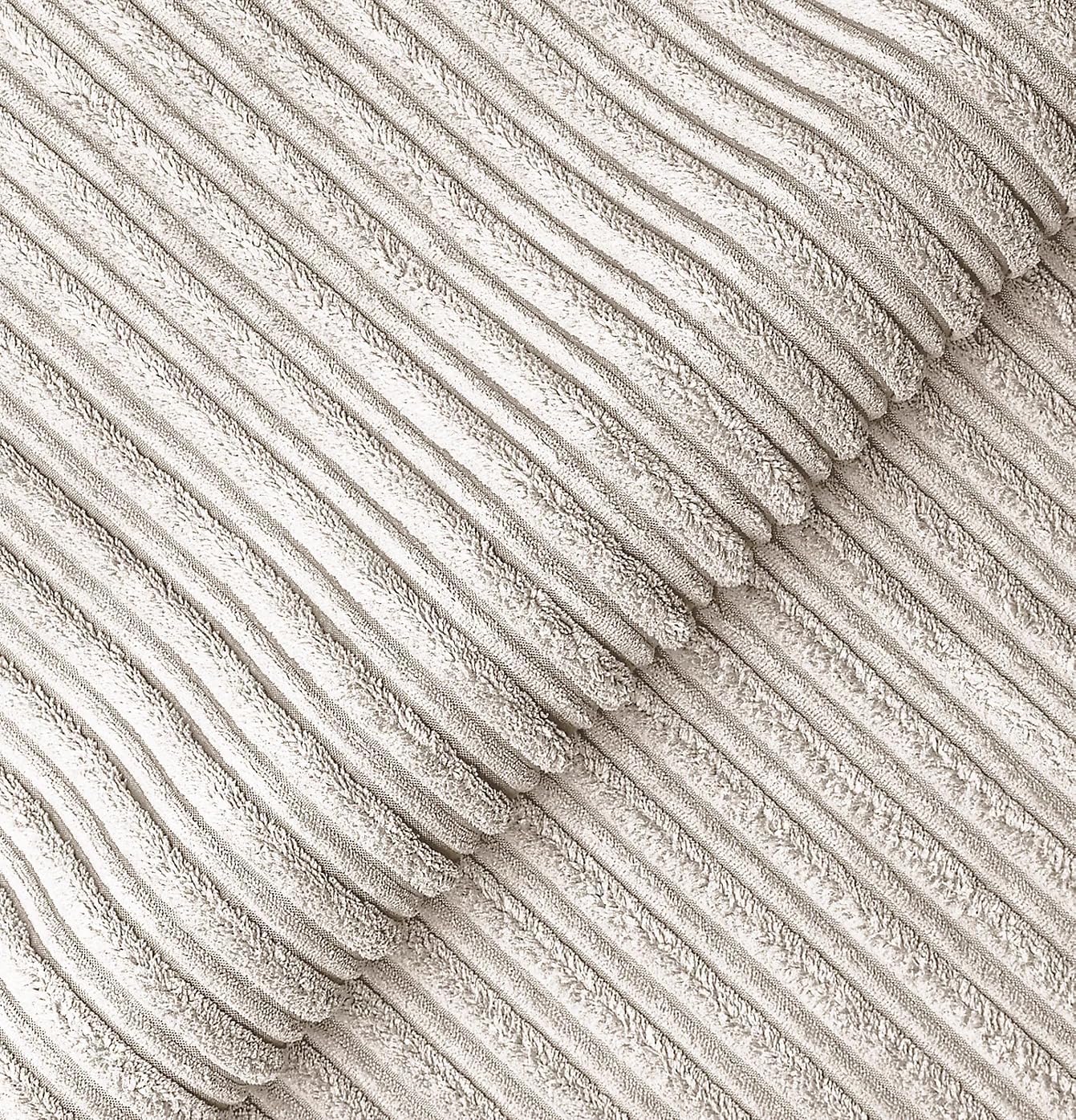 Dylan dual arm Jumbo Cord 5 seater 2c2 Corner Sofa (Cream)