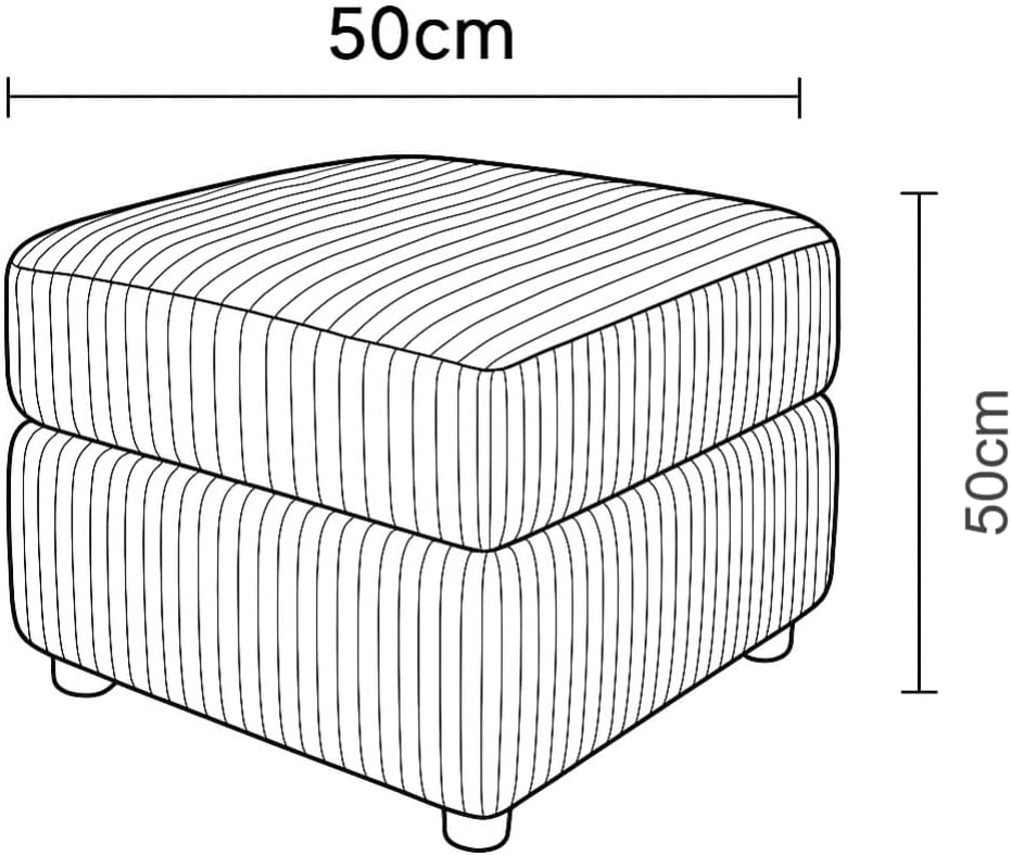 Dylan dual arm Jumbo Cord 5 seater 2c2 Corner Sofa (Mink)