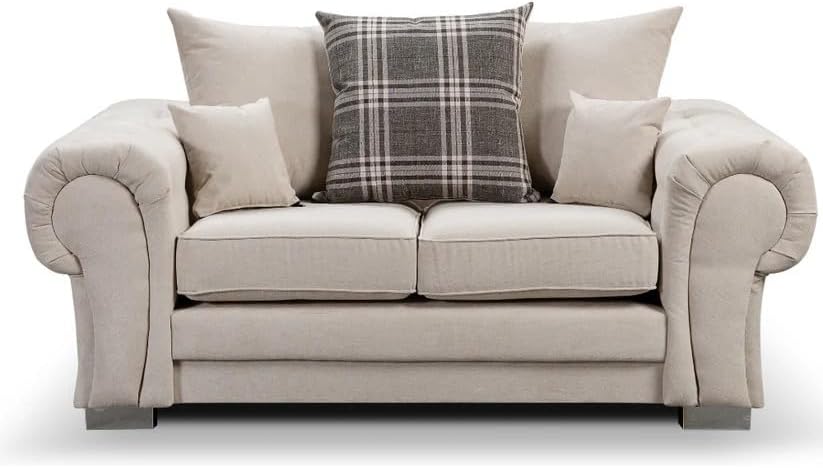 Verona Kensington 3+2+1 Seater / Corner Sofa (Cream)