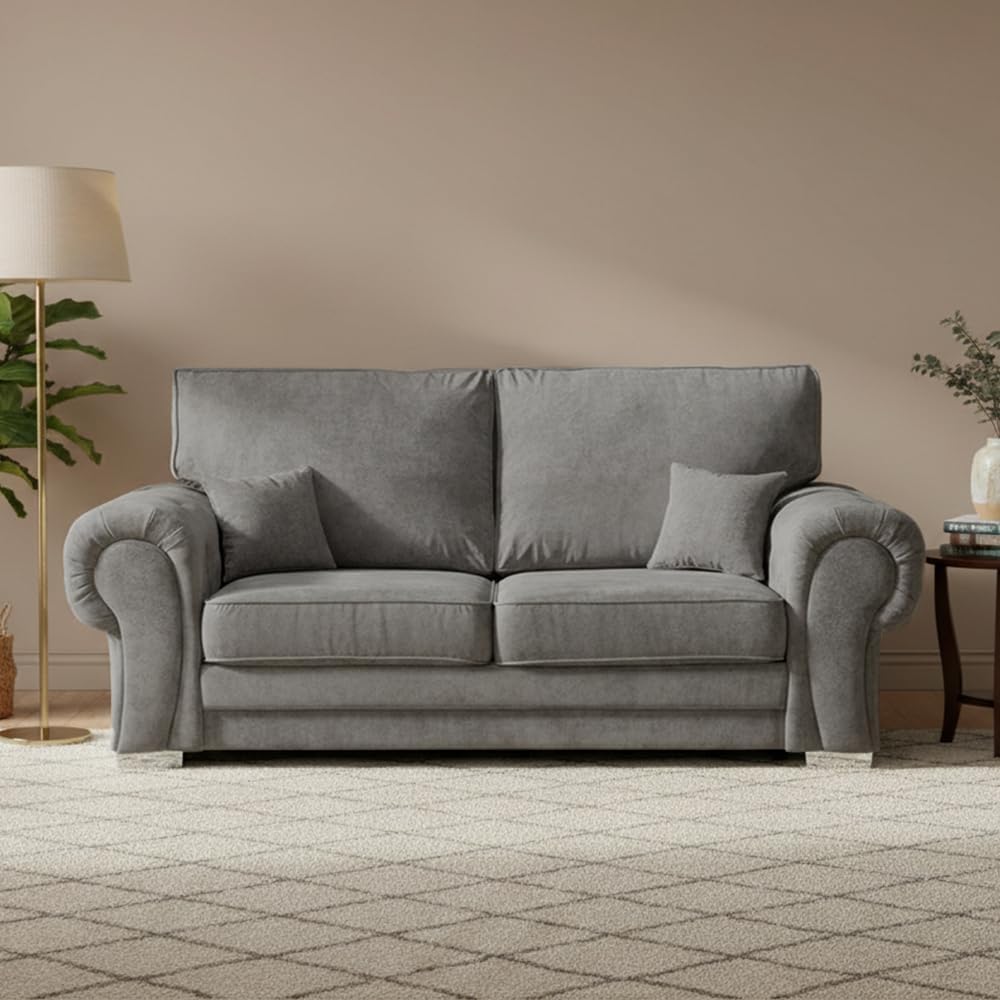 Verona Kensington 3+2 Seater High Back Sofa (Grey)