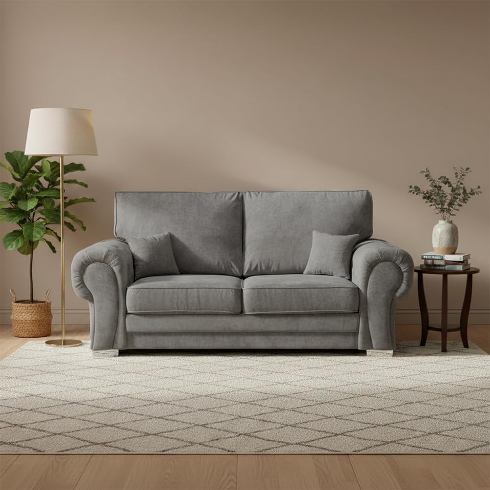 Verona Kensington 3+2 Seater High Back Sofa (Grey)