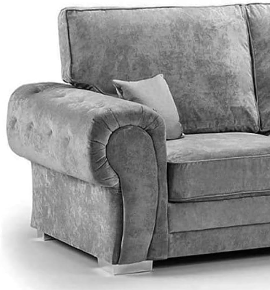 Verona Kensington 3+2 Seater High Back Sofa (Grey)