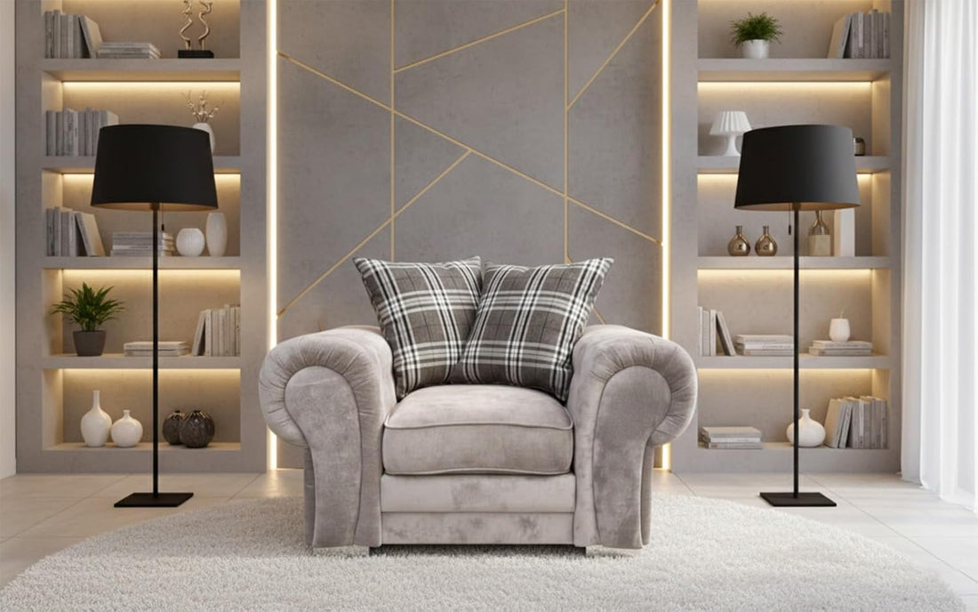 Verona Kensington 3+2+1 Seater / Corner Sofa (Mink)