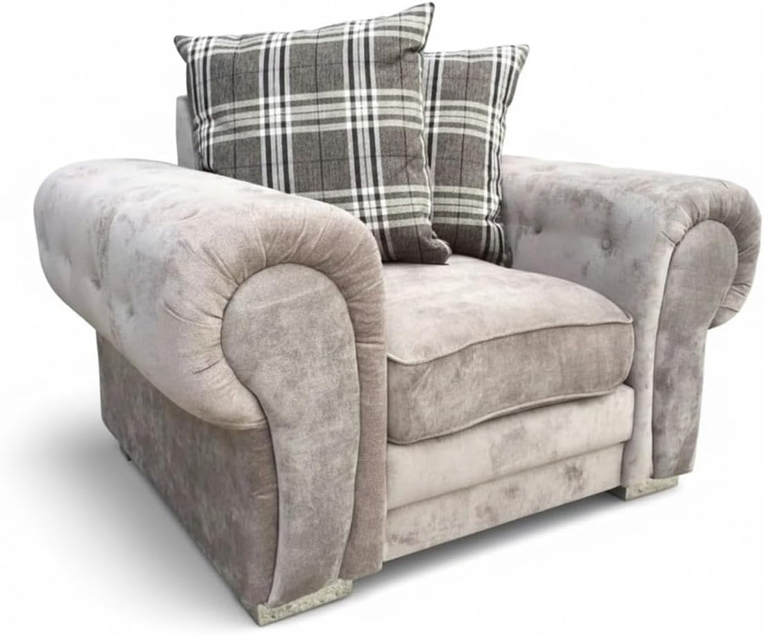 Verona Kensington 3+2+1 Seater / Corner Sofa (Mink)