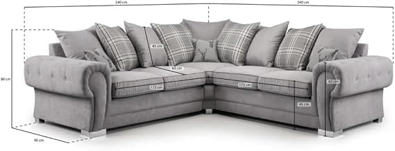 Verona Kensington 5 seater 2c2 Corner sofa