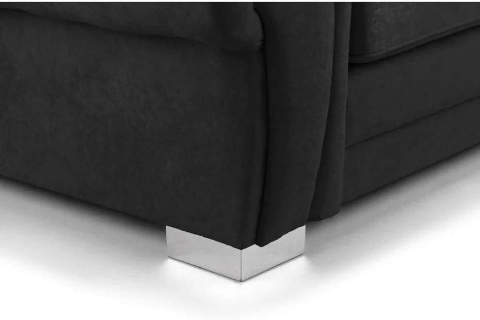 Verona Kensington Dual Arm 5 seater 2c2 Corner sofa (Black)