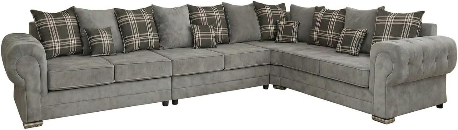 Verona Kensington Dual Arm 7 seater 4c2 Corner sofa
