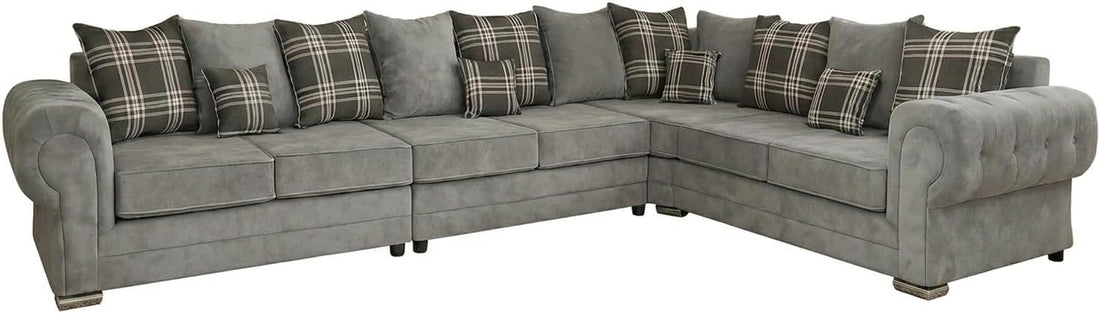 Verona Kensington Dual Arm 7 seater 4c2 Corner sofa
