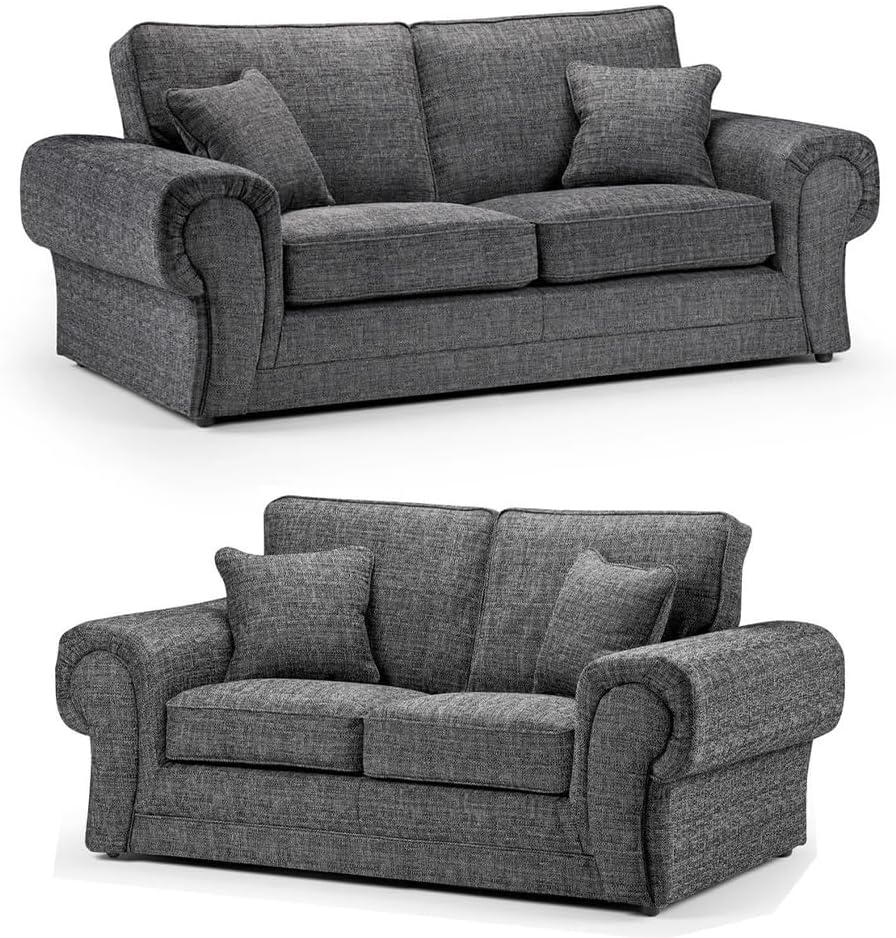 Wilcot Shetland 5 seater 2c2 corner sofa (Grey)