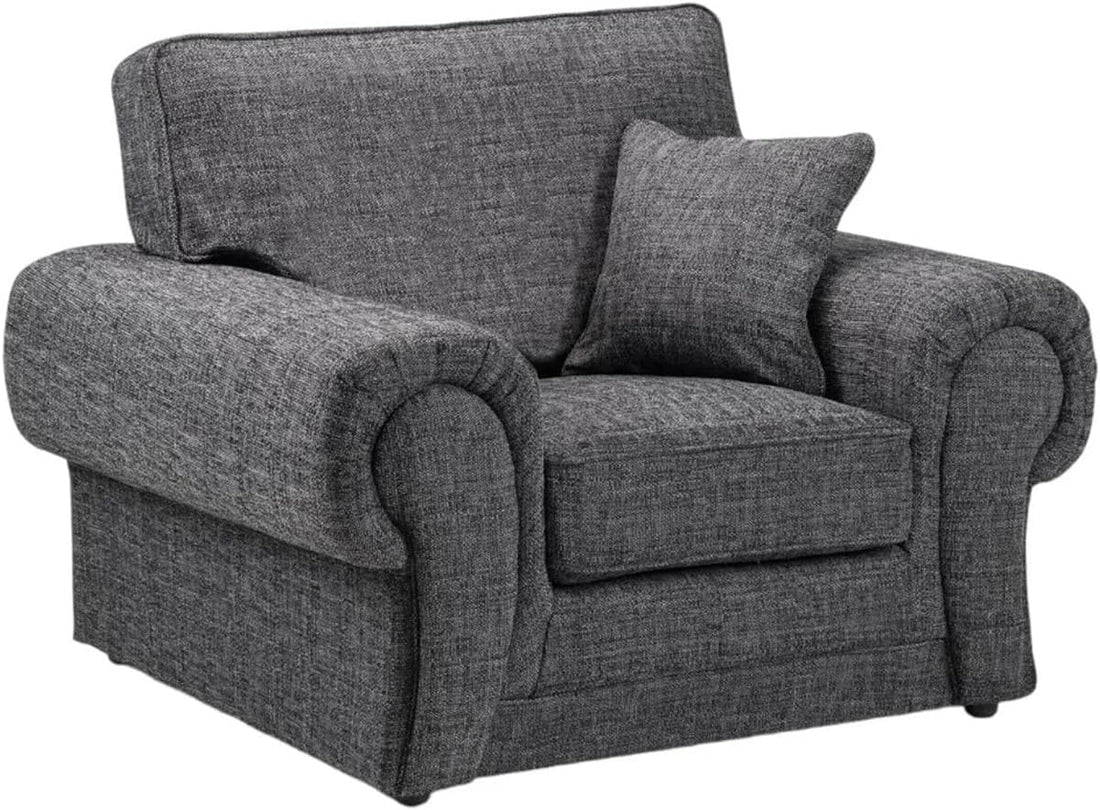 Wilcot Shetland 5 seater 2c2 corner sofa (Grey)