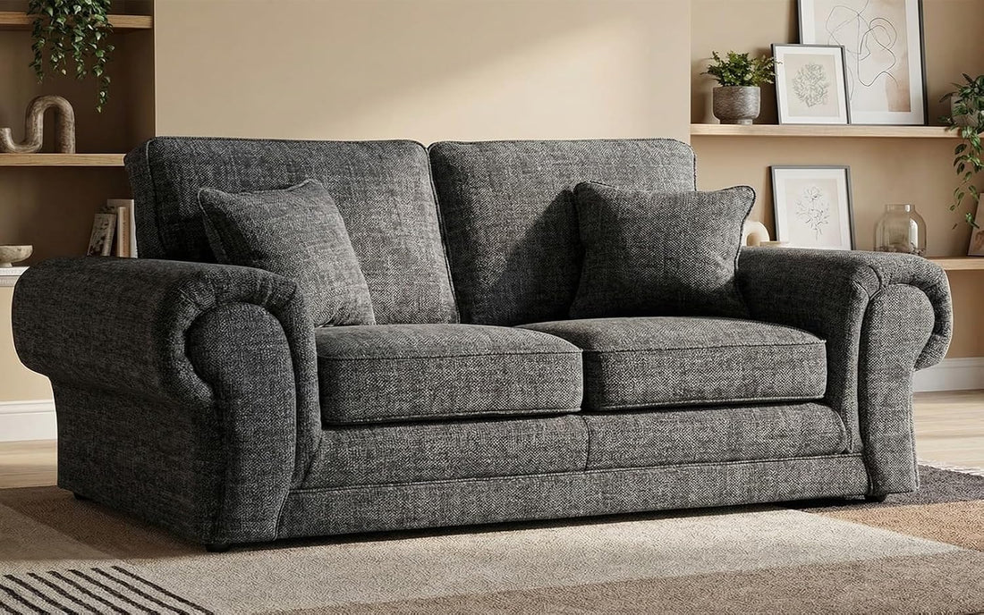 Wilcot Shetland 5 seater 2c2 corner sofa (Grey)