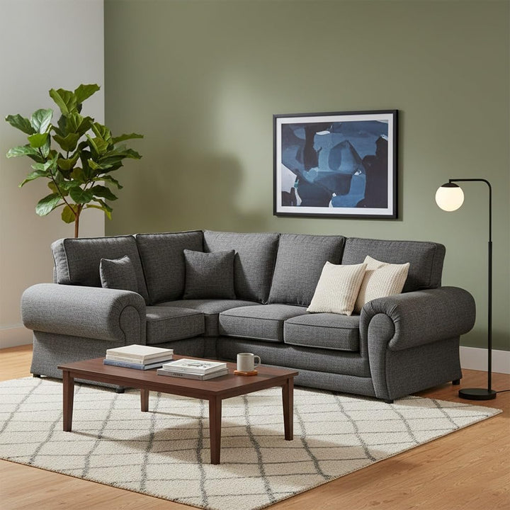 Wilcot Shetland 4 seater 2c1 Left/Right hand corner sofa (Grey)