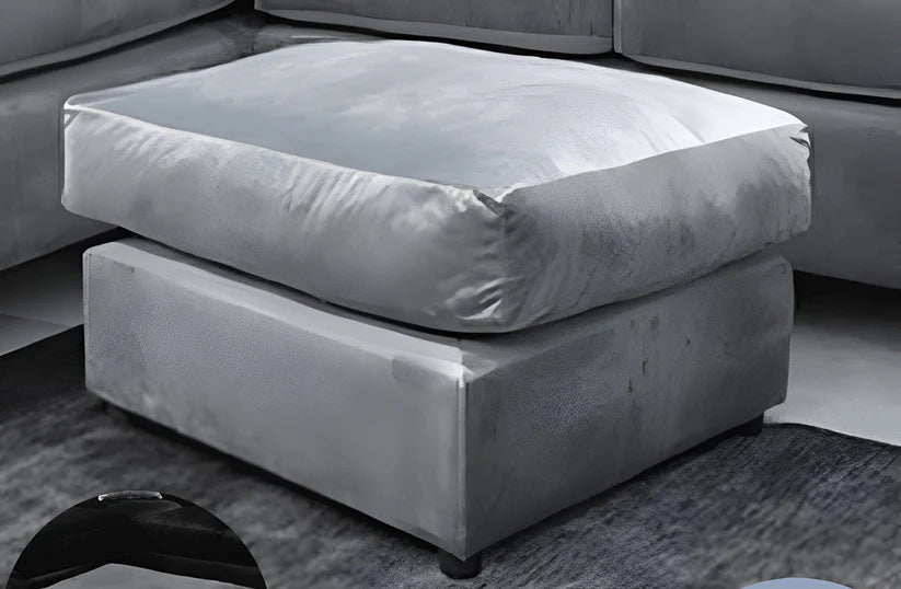 Dylan Plush Velvet Sofa Brand New Grey, Black, Silver, Beige, Navy Blue 3+2 Seater | Stylish Living Room Furniture