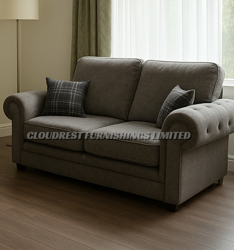 Verona High Back Sofa Brand New Black, Grey, Mink Corner & 3+2 Seater | Stylish Living Room Furniture